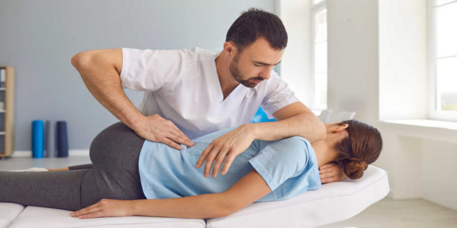 les gestes du chiropracteur